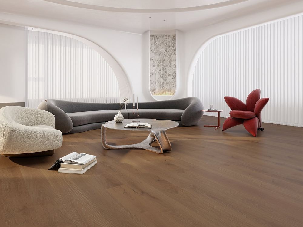 14mm Engineered Wood Straight Plank Tongue & Groove Sandy Oak Brushed UV Oiled Vibrant Collection Wide Planks Mid Oak Light