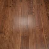 14mm Engineered Wood Straight Plank Tongue & Groove Walnut Lacquered / Lac Prestige Collection Dark Brown - Image 3