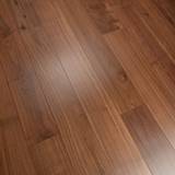 14mm Engineered Wood Straight Plank Tongue & Groove Walnut Lacquered / Lac Prestige Collection Dark Brown - Image 4
