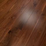 20mm Engineered Wood Straight Plank Tongue & Groove Walnut UV Oiled Prestige Collection Wide Planks Dark Brown - Image 2