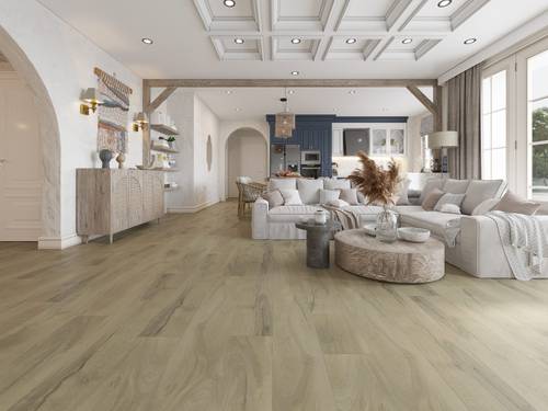 6.5mm SPC / Rigid Core Vinyl Straight Plank Click System Wood Line Wide Planks