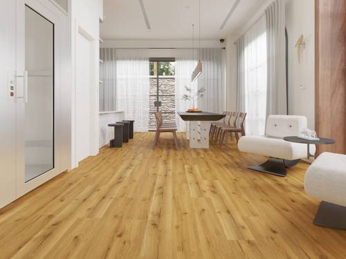 6.5mm SPC / Rigid Core Vinyl Straight Plank Click System Wood Line Wide Planks