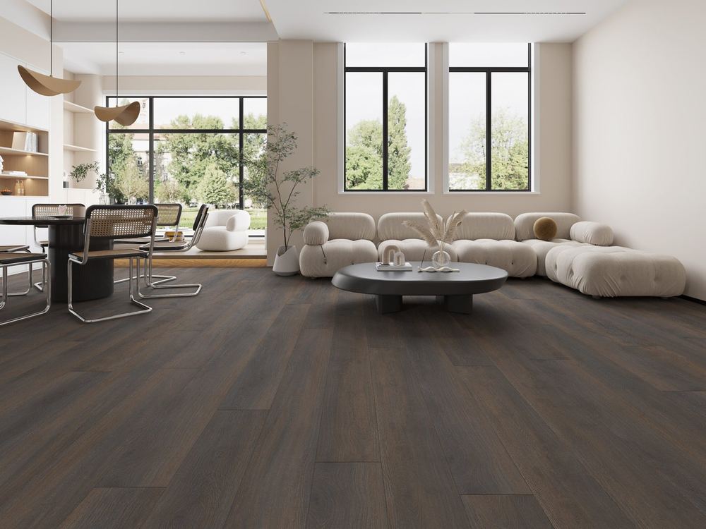 6.5mm SPC / Rigid Core Vinyl Straight Plank Click System Wood Line Wide Planks