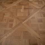 20mm Engineered Wood Versailles Tongue & Groove Brushed Classic Lacquered / Lac Premium Collection (Versailles Panel) Wide Planks Mid Oak Classic - Image 2
