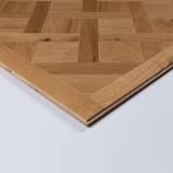 20mm Engineered Wood Versailles Tongue & Groove Brushed Classic Lacquered / Lac Premium Collection (Versailles Panel) Wide Planks Mid Oak Classic - Image 3