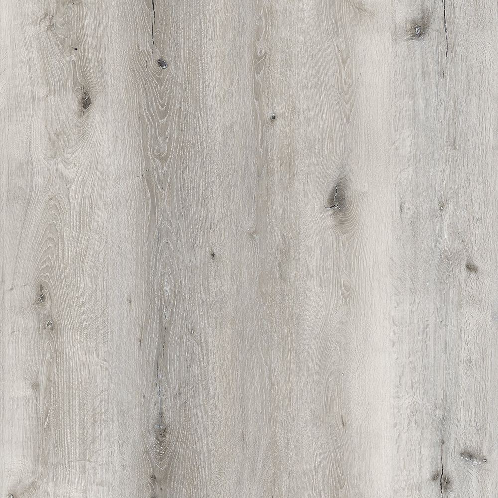 6.5mm SPC / Rigid Core Vinyl Straight Plank Click System Titan Line Wide Planks Pale/White